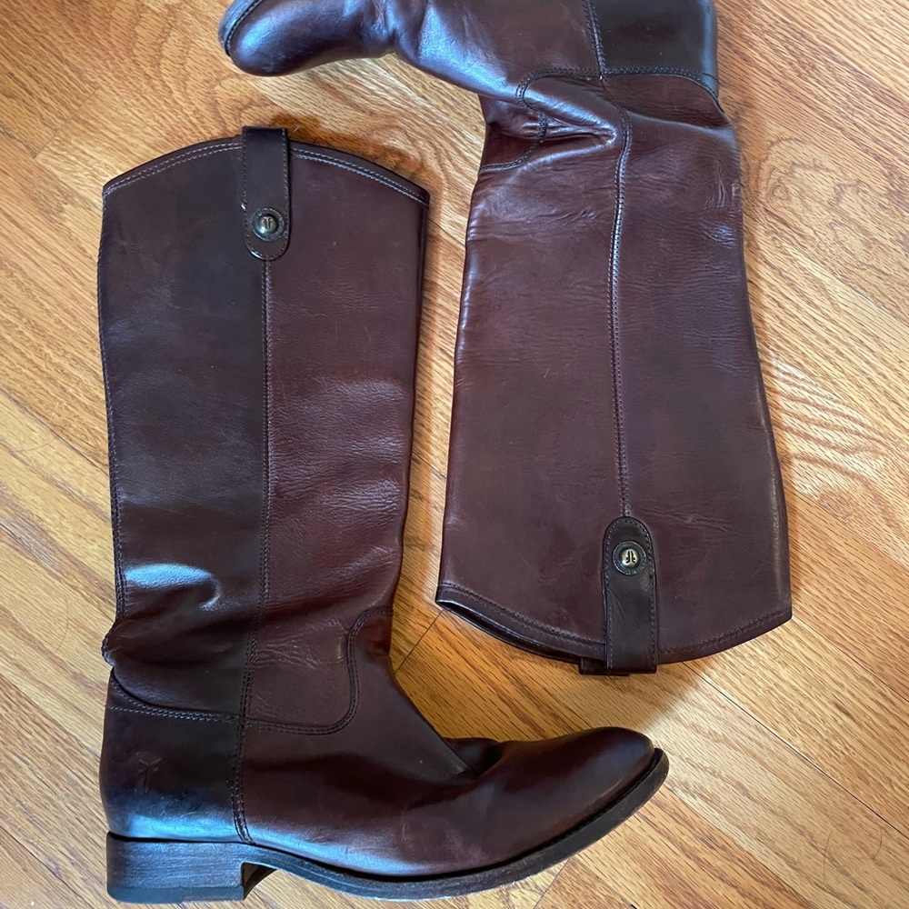 Women’s s8 Frye Melissa boots brown